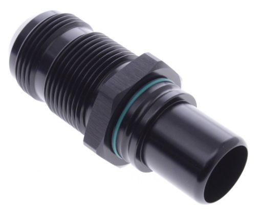Bild på AN Bulkhead to Male quick connect - Black - AN16