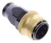 Bild på Straight PTFE Quick Connect Hose Ends -Black/Gold - AN10