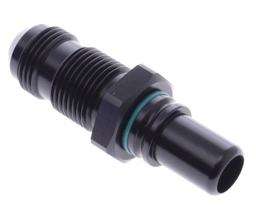 Bild på AN Bulkhead to Male quick connect - Black - AN10