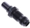 Bild på AN Bulkhead to Male quick connect - Black - AN10
