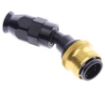 Bild på 30° PTFE Quick Connect Hose Ends -Black/Gold - AN6