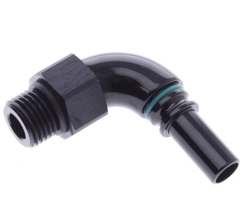 Bild på 90° AN6 - AN6 O-ring (9/16"x18 SAE UNF) - Black