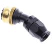Bild på 30° PTFE Quick Connect Hose Ends -Black/Gold - AN12