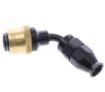 Bild på 60° PTFE Quick Connect Hose Ends -Black/Gold - AN4