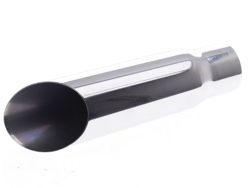 Bild på 2,5" / 63,5 mm inlet till 3,0" / 76,2 mm outlet - Polerat ändrör i SS304 rostfritt stål