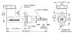 Bild på Wilwood Aluminum Master Cylinder 0,625" Bore - Integral Reservoir - Artikelnr. 260-2636