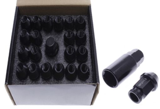 Bild på Aluminium Wheel nuts - M12*1.5 - Black (20 pc. set)