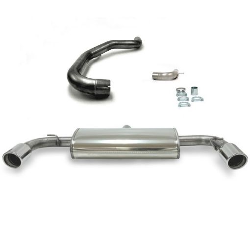 Bild på Simons catback avgassystem VW Golf 6 GTI 2.0 TSI med racepipe