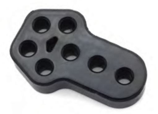 Bild på Universal muffler hanger - Black