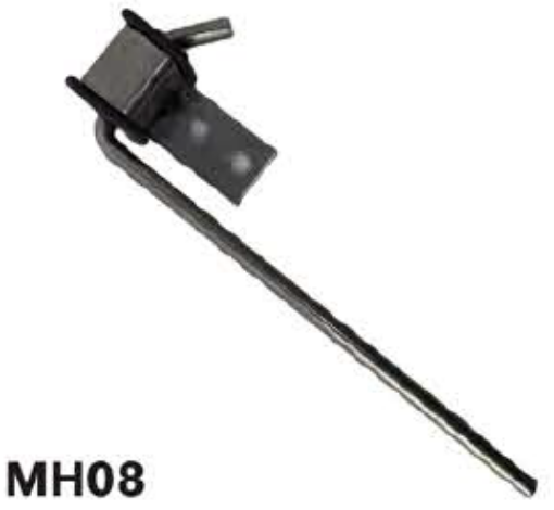 Bild på Universal muffler hanger - Two bolt holes